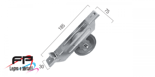 Avvolgitore semincasso interasse 165